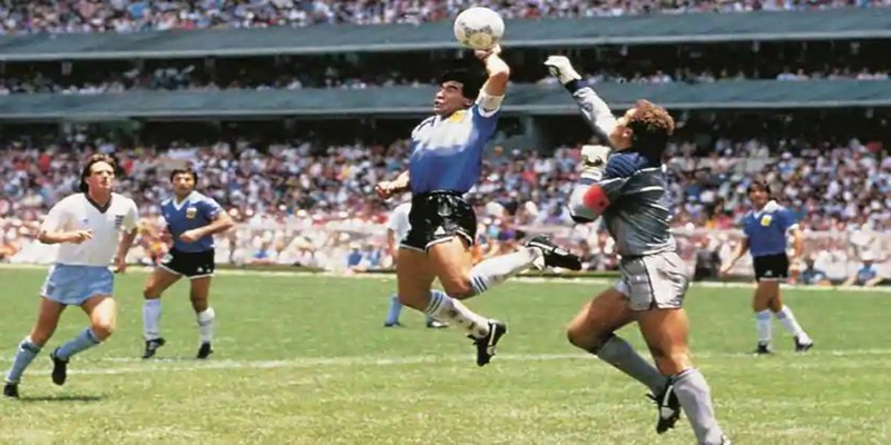 Bàn tay của chúa là bàn thắng nổi tiếng nhất sự nghiệp của Maradona